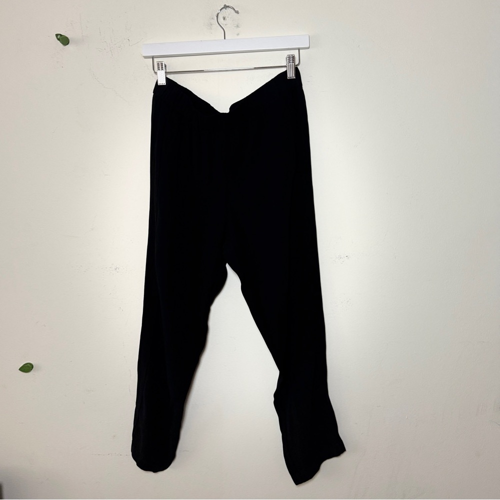 Theory Elastic Waist Pull on Trousers Pants - Medium